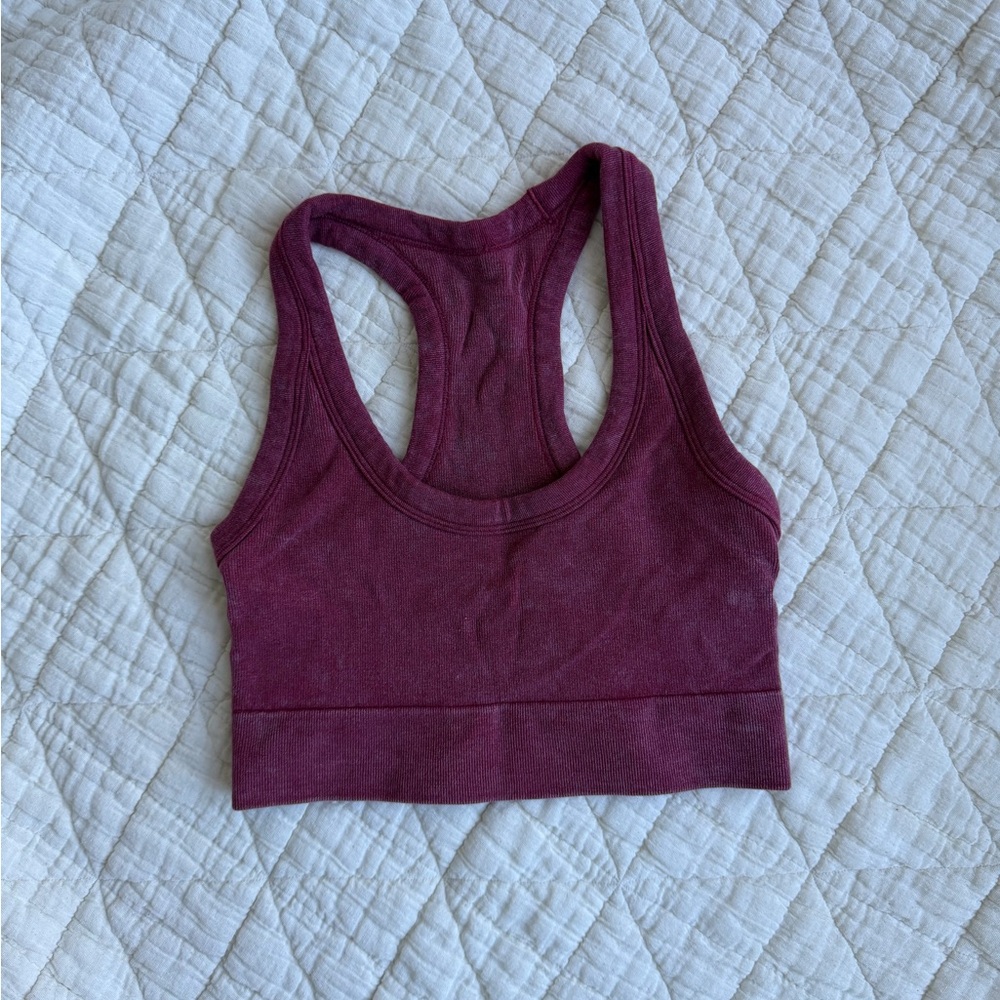 Free People Movement Bralette - Burgundy